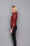 Leather jacket - women Heidi
