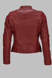 Leather jacket - women Heidi