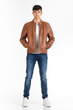 Lederjacke Roman