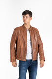 Lederjacke Roman