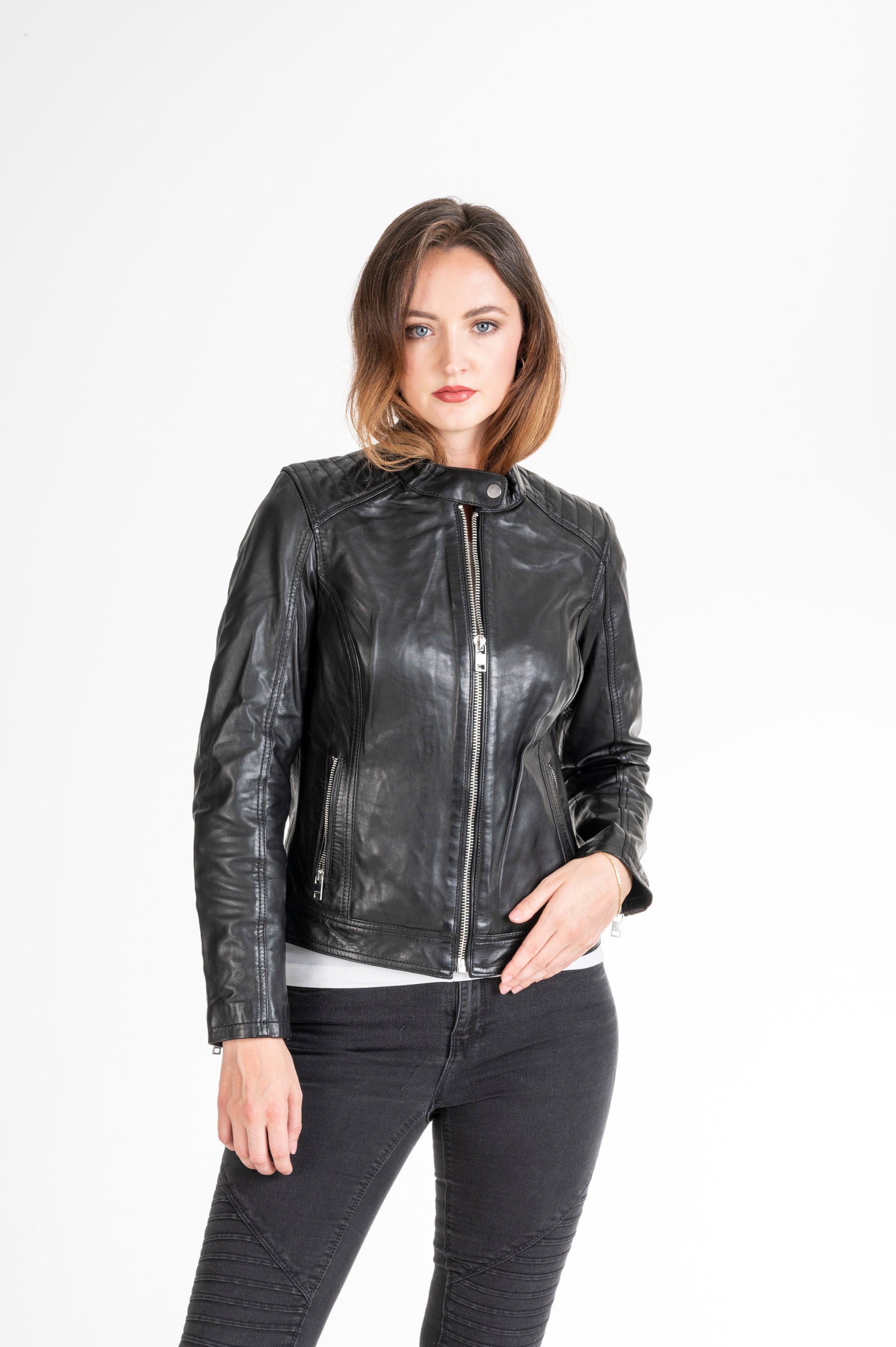 Lederjacke- Damen Diana