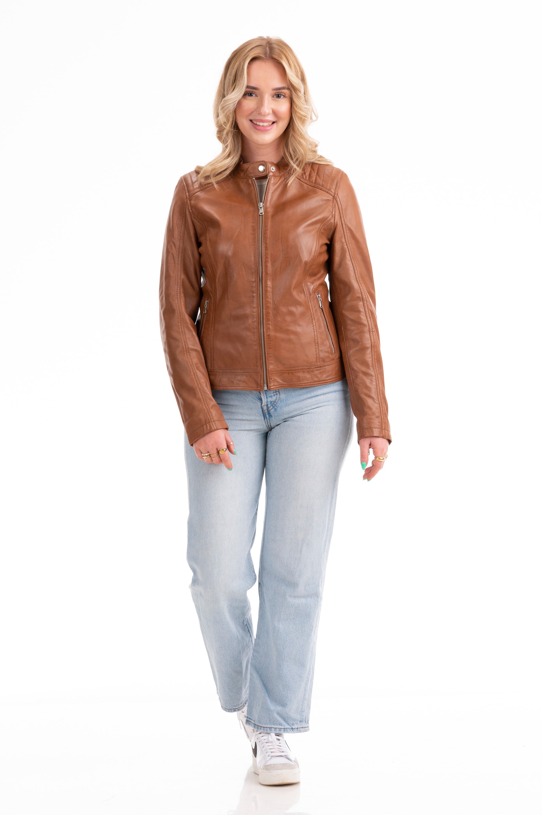 Lederjacke- Damen Diana