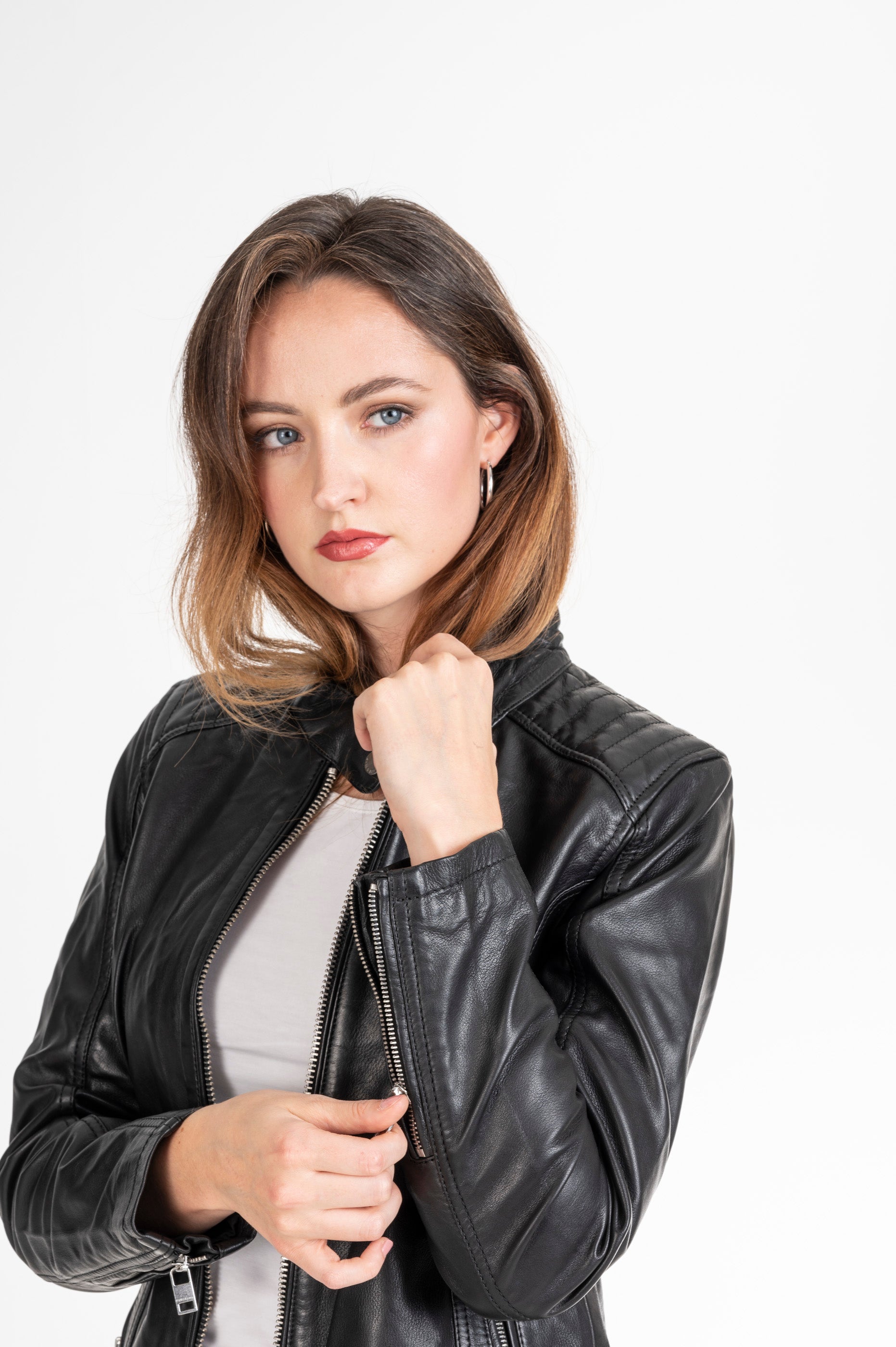 Lederjacke- Damen Diana