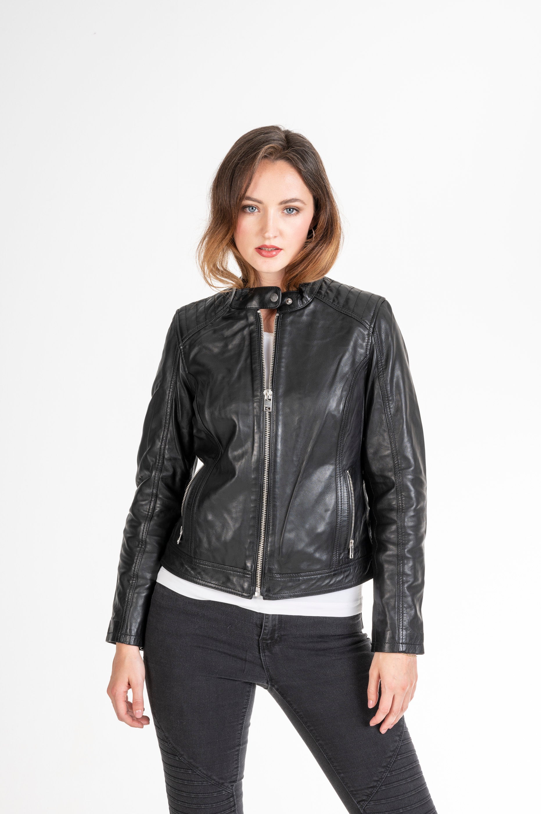 Lederjacke- Damen Diana