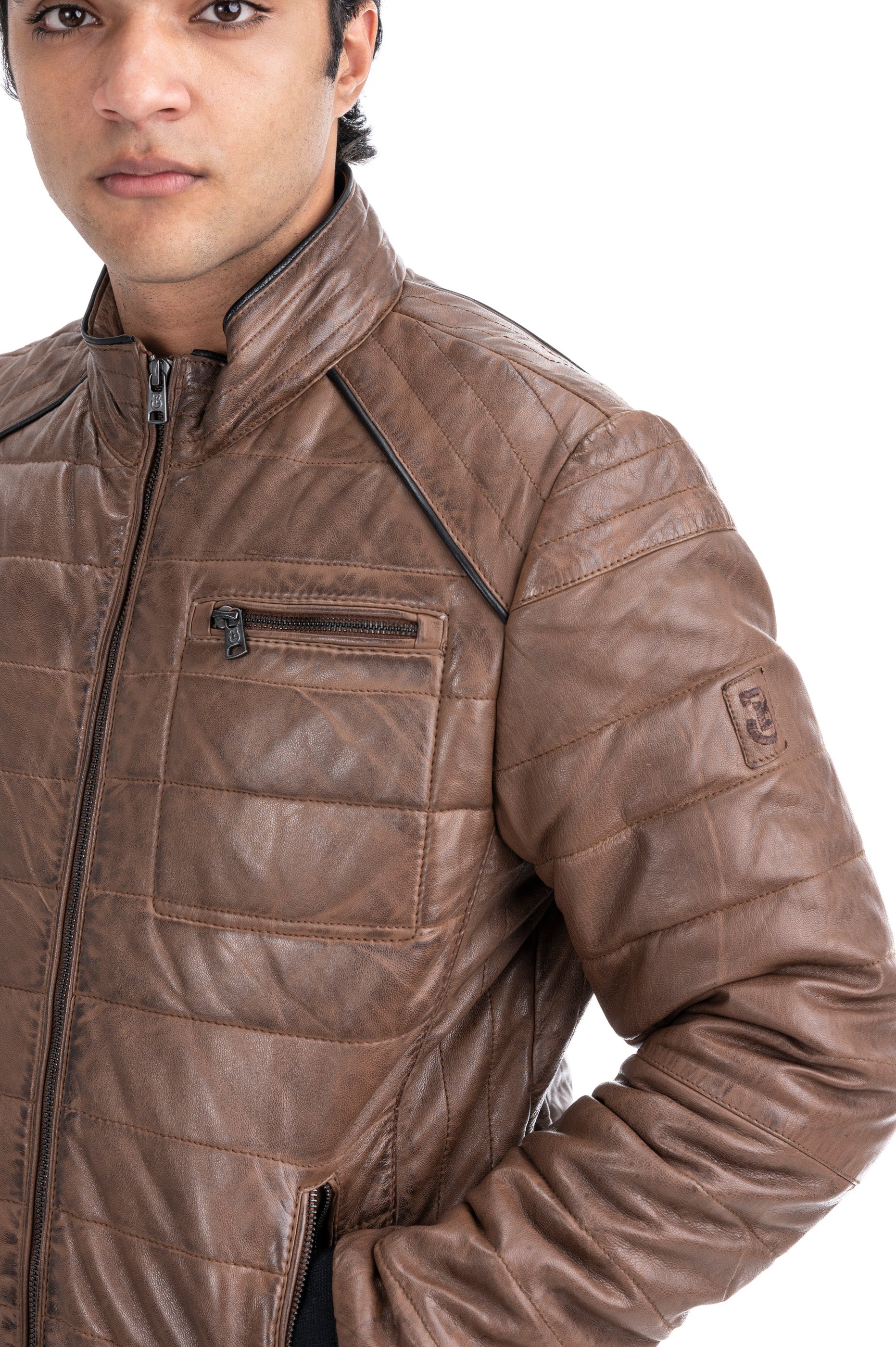 Lederjacke Justin