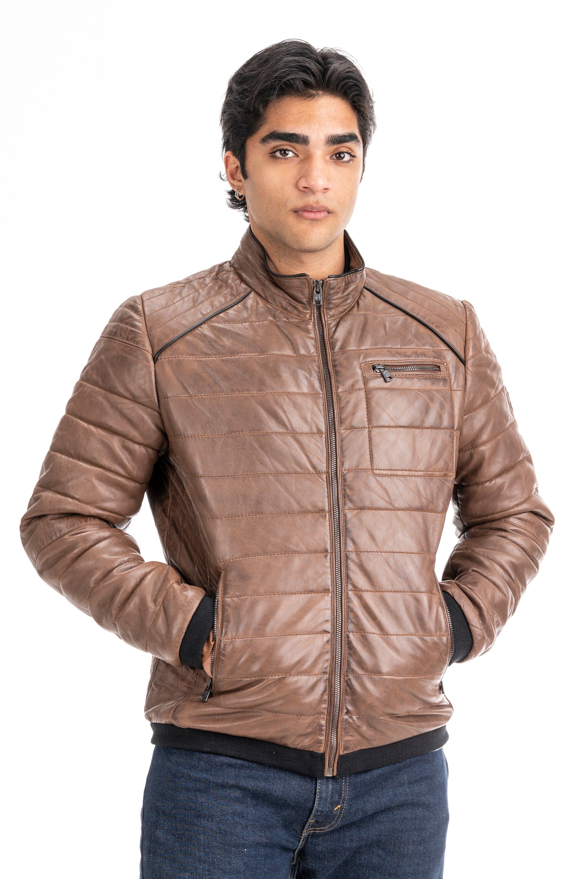 Lederjacke Justin