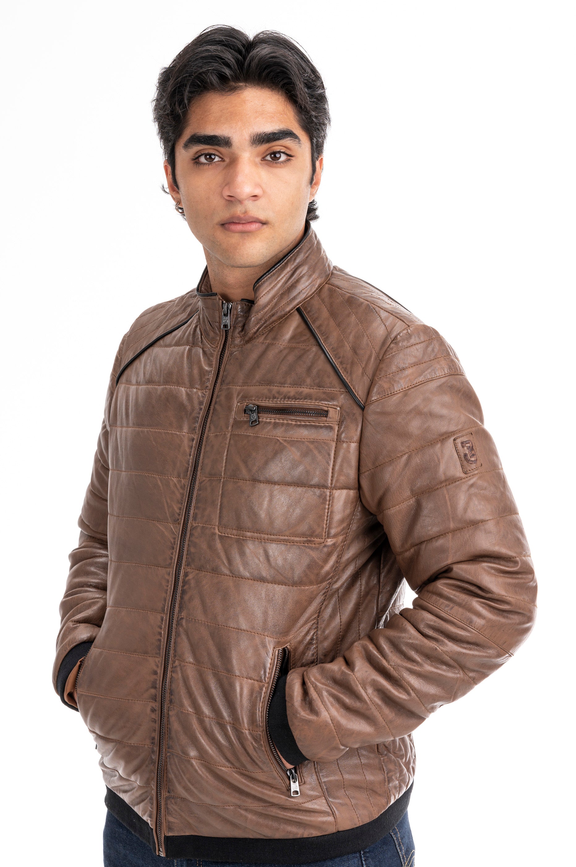 Lederjacke Justin