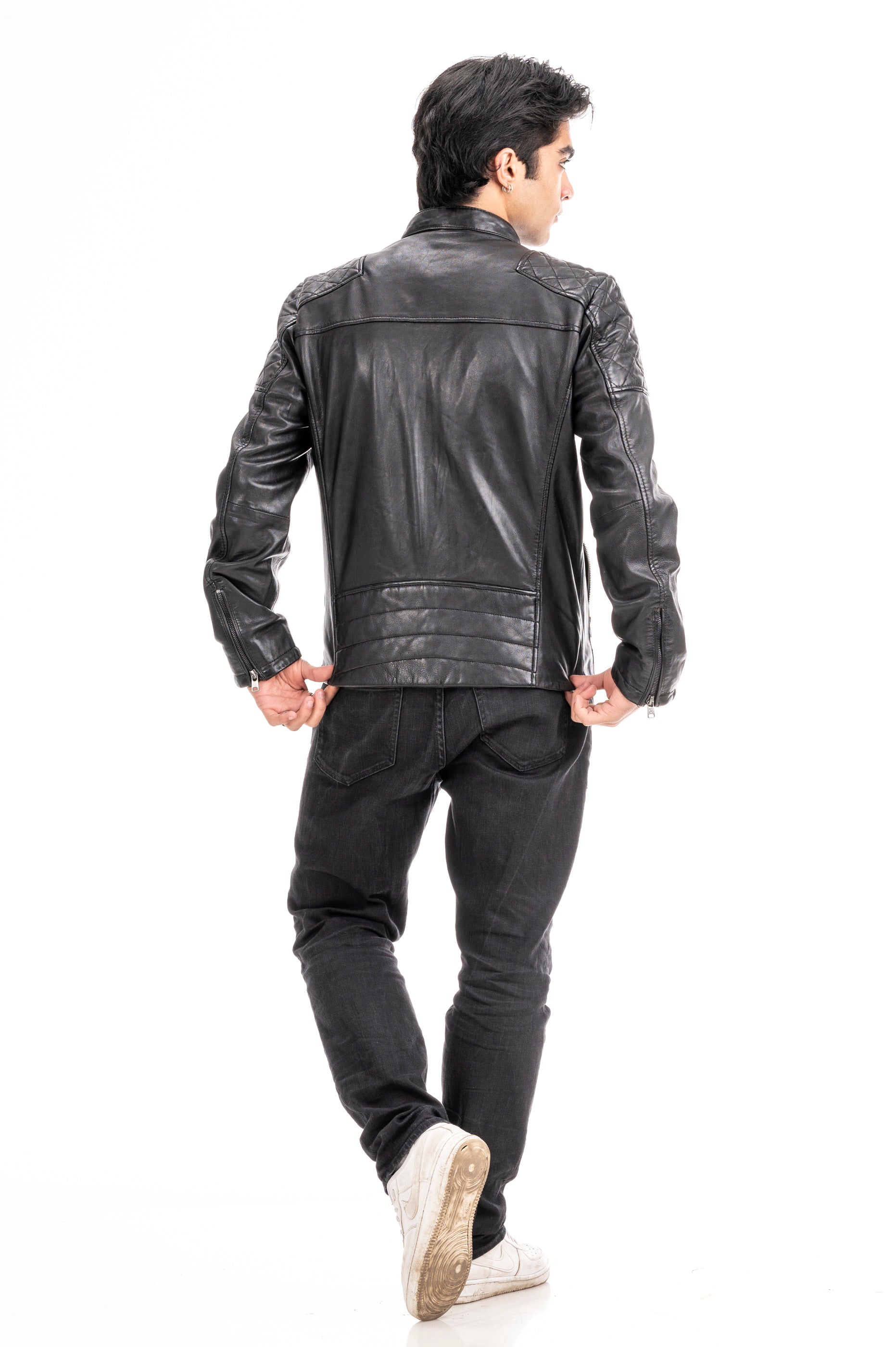 Bikerjacke aus Leder Musa