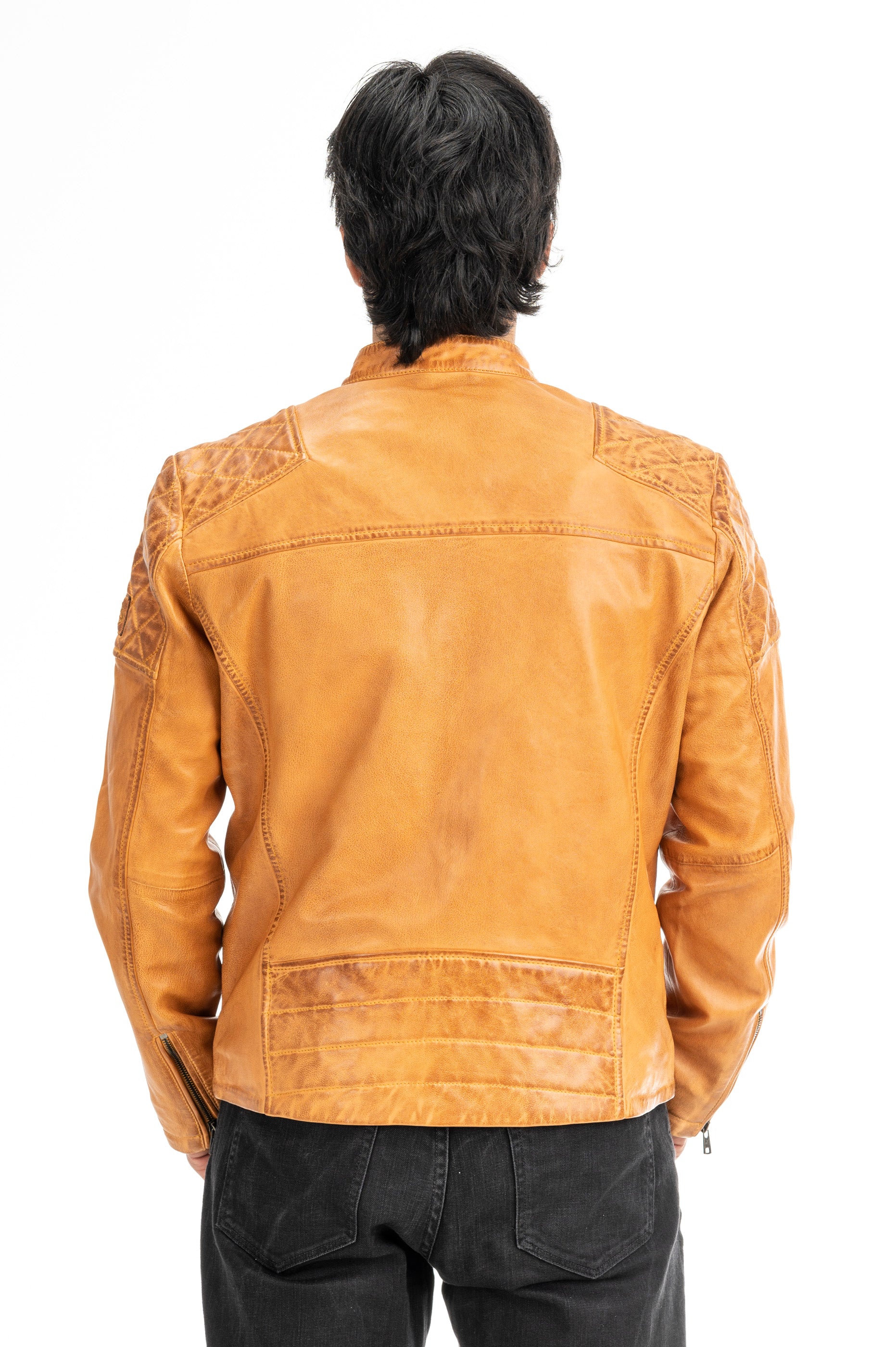 Bikerjacke aus Leder Musa