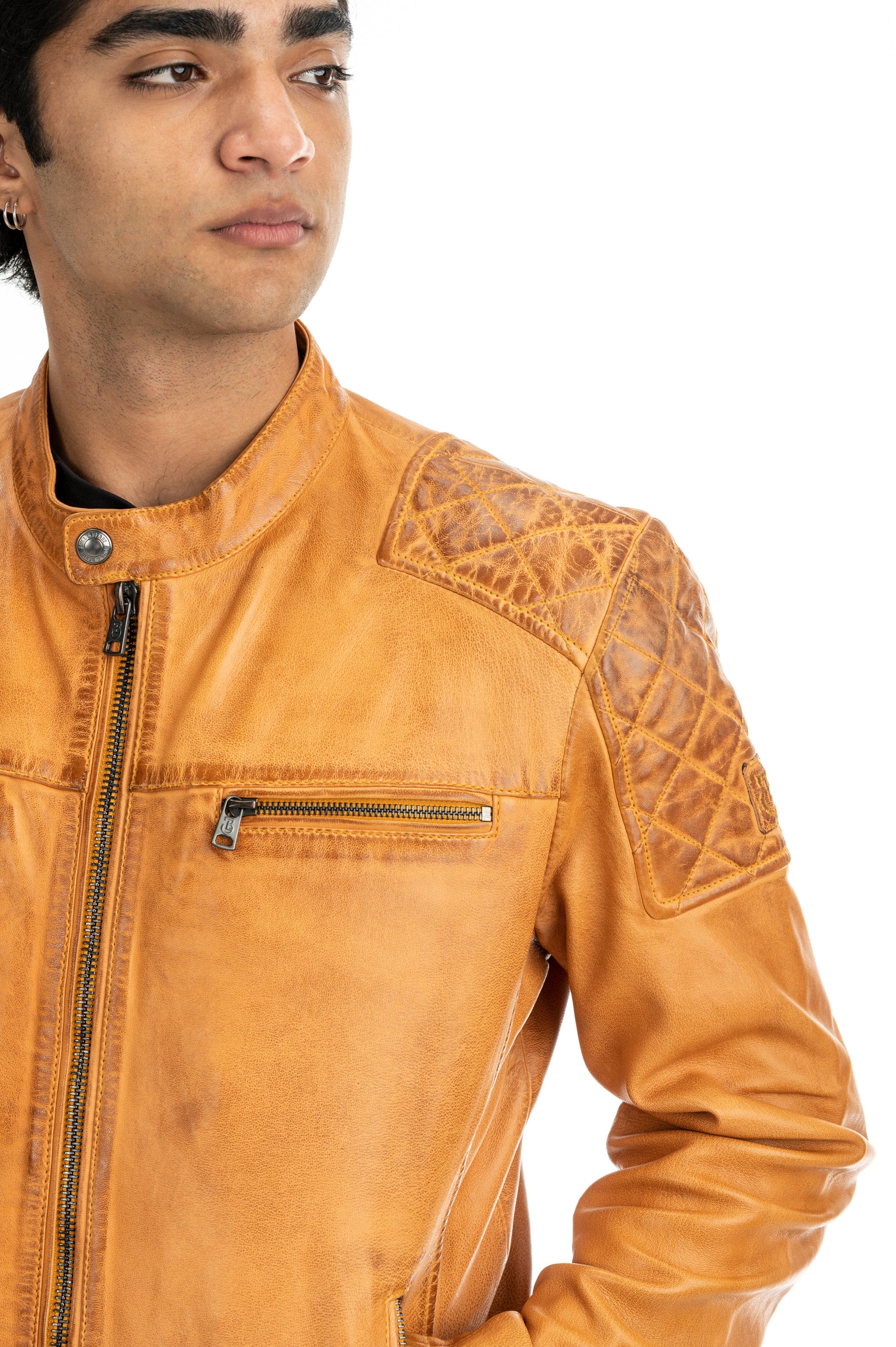 Bikerjacke aus Leder Musa