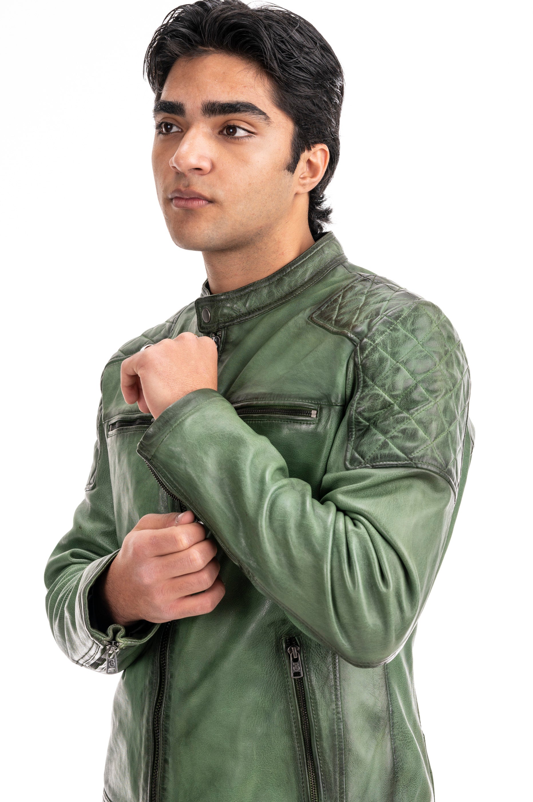 Bikerjacke aus Leder Musa