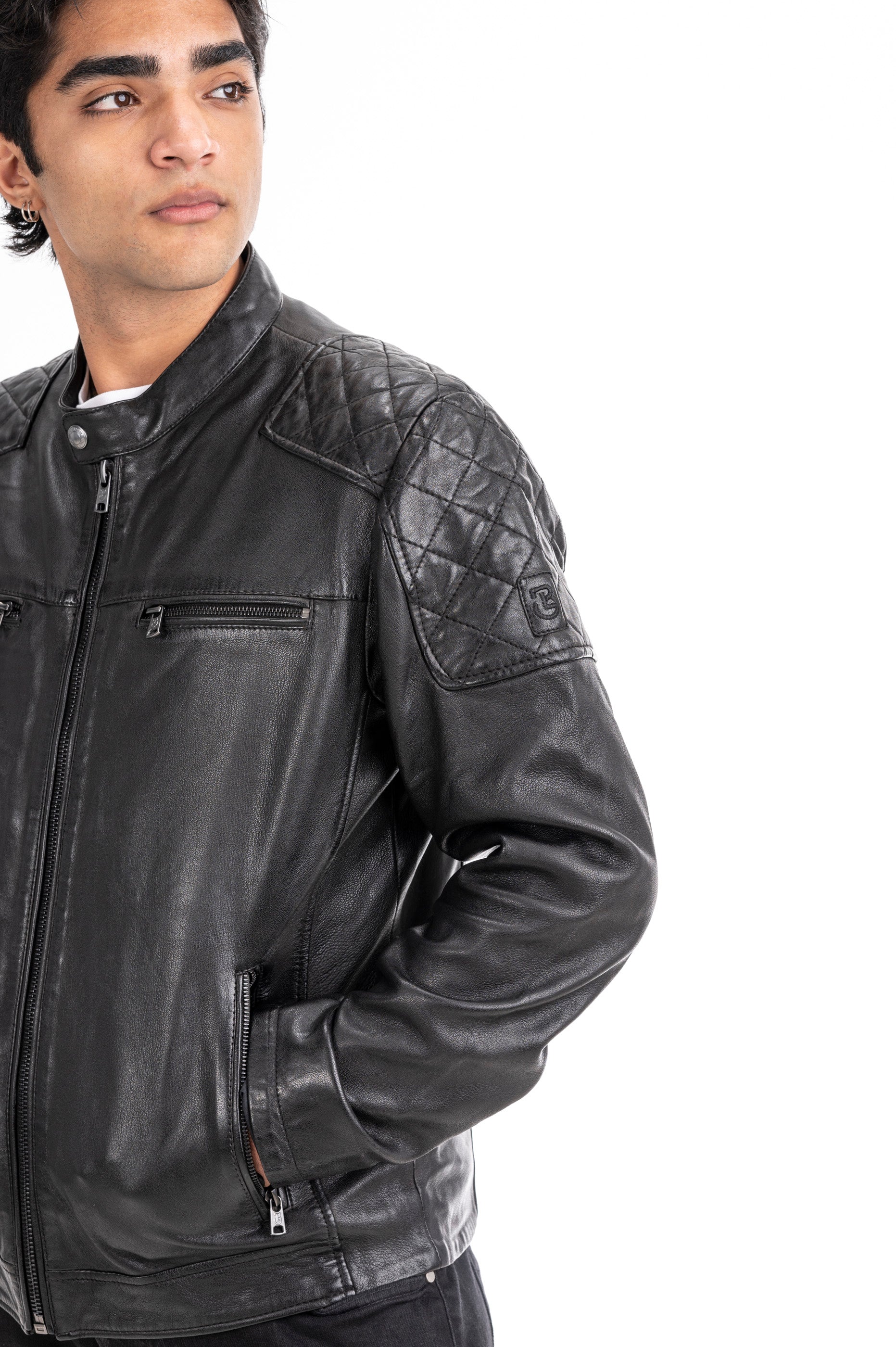 Bikerjacke aus Leder Musa
