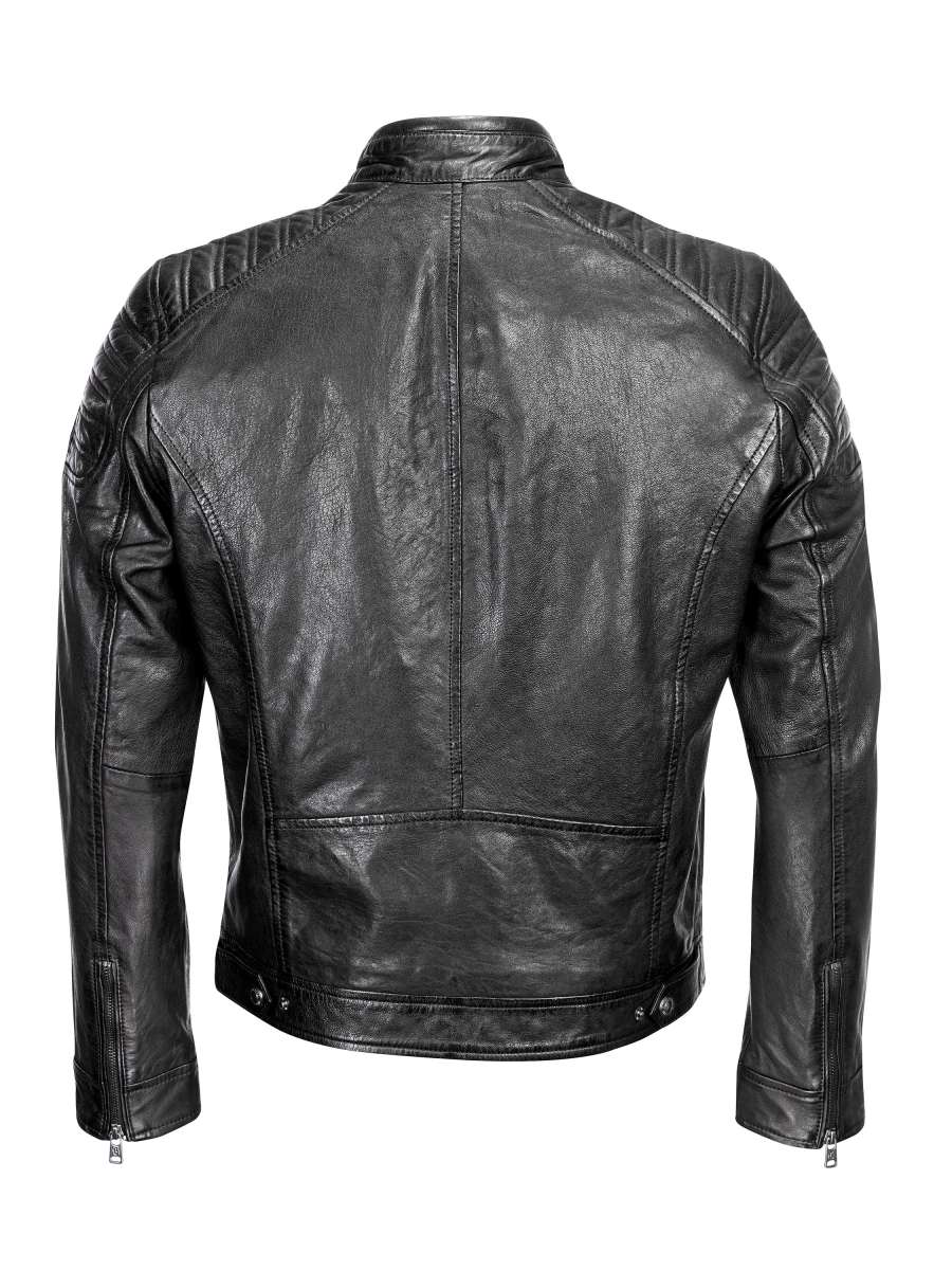 Leder Bikerjacke Cruz