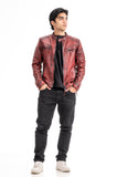 Bikerjacke aus Leder Yahya