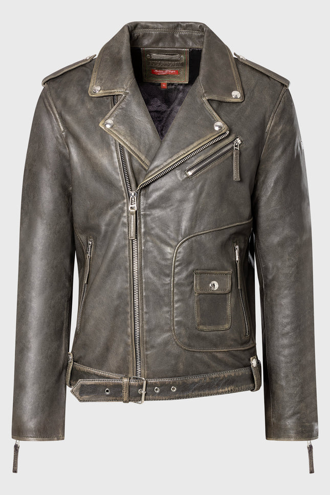 ALEX Bikerlederjacke