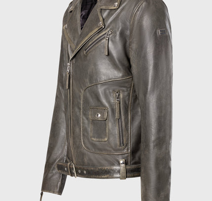 ALEX Bikerlederjacke