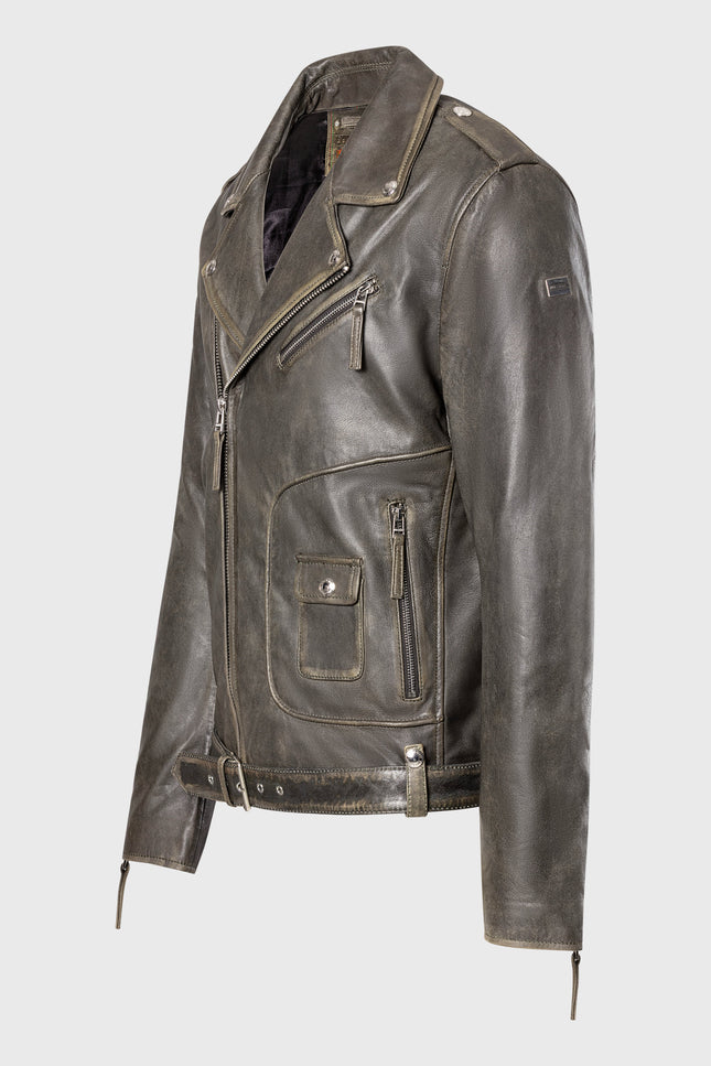 ALEX Bikerlederjacke