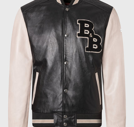 Bomber- Lederjacke