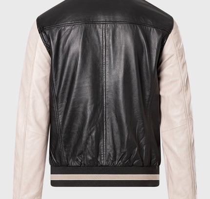 Bomber- Lederjacke