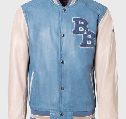 Bomber-  Lederjacke