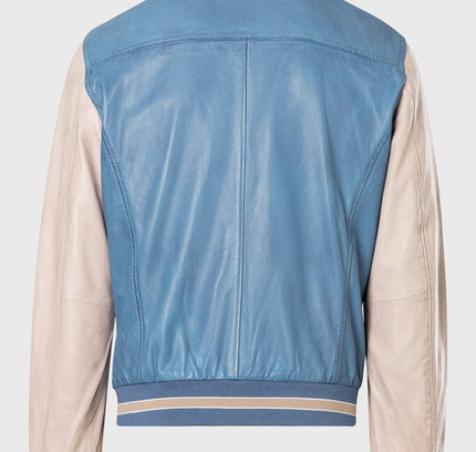 Bomber-  Lederjacke
