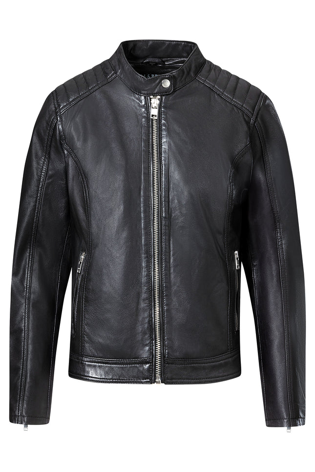 Leather jacket - women Diana 