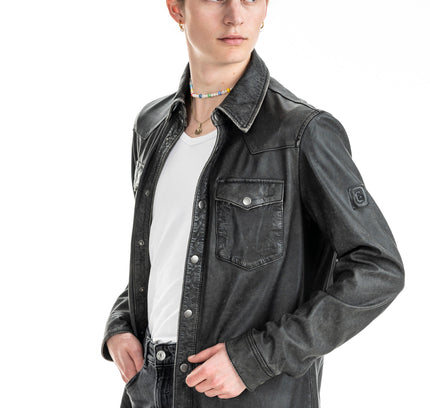 TONY Lederhemd