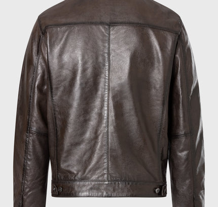 Leather jacket-Men Jim
