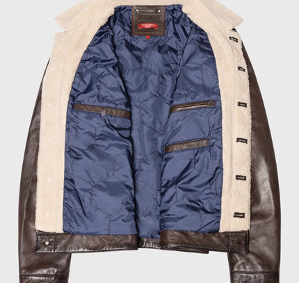 Leather jacket-Men Jim