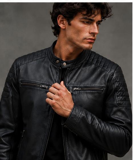 DEV Lederjacke