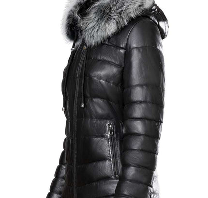 Lederjacke Damen Tina