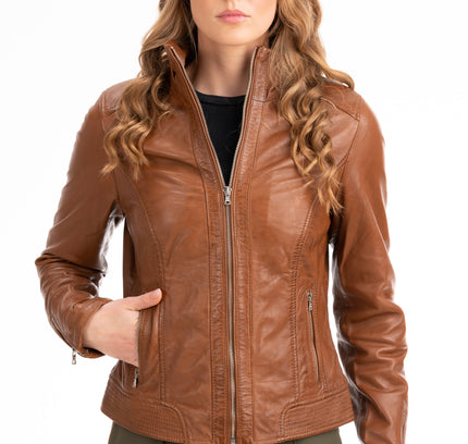 Hina Lederjacke