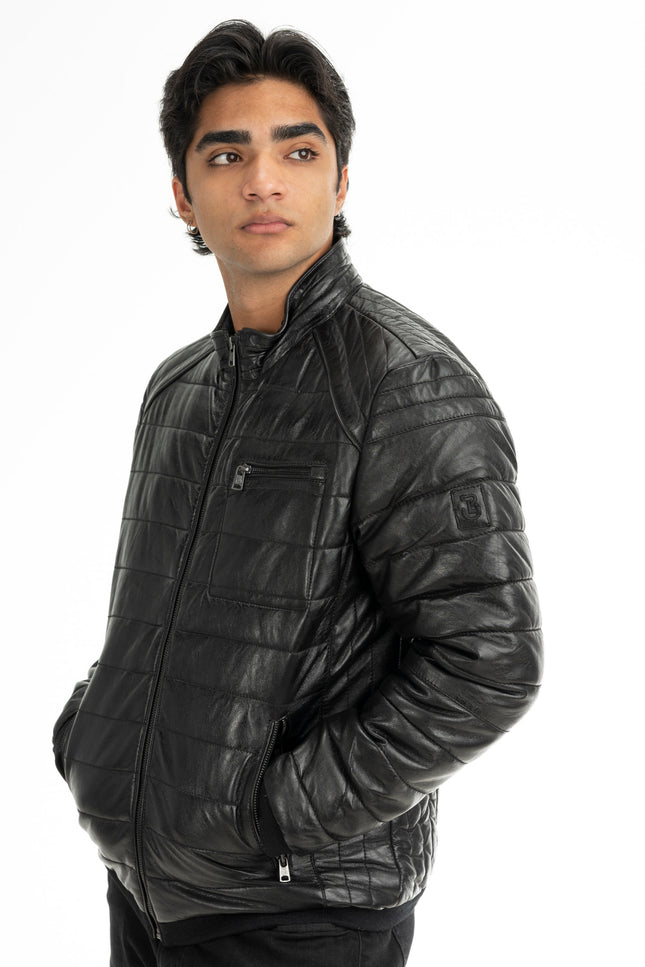 Justin Stepp- Lederjacke